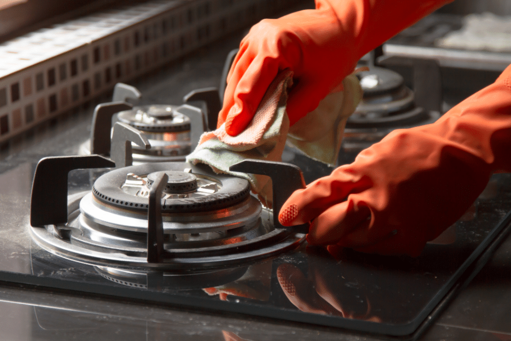 How to clean your stovetop effectively