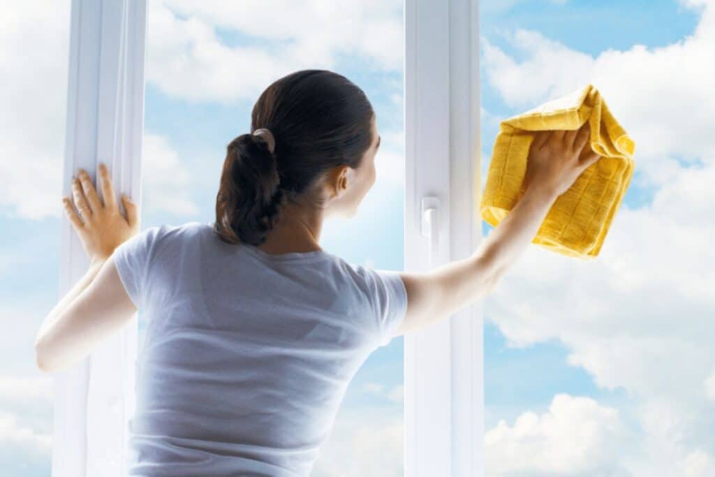 Summer home cleaning