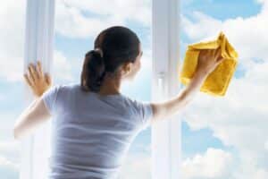Summer home cleaning
